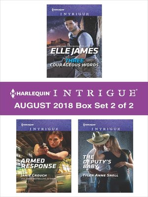 Harlequin Intrigue August 2018--Box Set 2 of 2 - ebook
